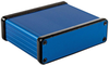 Small Enclosure, Alum, Blue; Enclosure Type Hammond - 73AC8769 - Newark, An Avnet Company