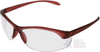Uvex W200 Series with Dusty Rose Frame and Clear Hardcoat -- W200