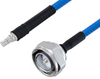 Plenum 7/16 DIN Male to QMA Female Low PIM Cable 60 Inch Length Using SPP-250-LLPL Coax , LF Solder - PE3C5861-60 - Pasternack