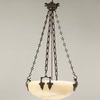 Hamilton Alabaster Bowl Ceiling Light - CL70/BZ - Vaughan Designs, Inc.