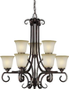 2302-09-32 Mid. Chandeliers-Glass Up - 782142 - Capital Lighting, Inc.