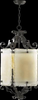6821-4-13 Foyer/Hall Lanterns-Glass w/Frame - 304674 - Capital Lighting, Inc.