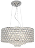 51004-CH/CRY Pendants-Drum Shade - 362578 - Capital Lighting, Inc.