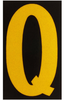 Bradylite Reflective Numbers & Letters - 5000-Q - Brady Corporation