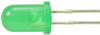 Led, Green, T-1 3/4 (5Mm), 30Mcd, 555Nm; Led Color Lumex - 09J9531 - Newark, An Avnet Company