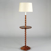 Twisted Wood Floor Lamp - SL22/O - Vaughan Designs, Inc.