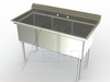 F3 Series, 3 Compartment Sink - MF3-1818 - AERO Manufacturing Company