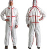 3M 4565 White 2XL Polyethylene/Polypropylene Disposable Chemical-Resistant Coveralls - Fits 45 to 49 in Chest - 051131-49815 -- 051131-49815 - Image