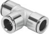Push-in T-connector - NPQM-T-Q4-E-P10 - Festo Corporation