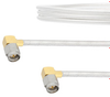 RA SMA Male to RA SMA Male Cable FM-SR141TB Coax in 60 Inch - FMCA2111-60 - Fairview Microwave Inc.