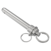 LOCKWELL® Pin, Double Acting, Ring, 7.9 mm Shank Dia., 127 mm Grip, Stainless Steel, Passivated - LH-5CR5000 - Southco