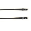5m (16.4ft) MTRJMTRJ BK OS2 SM Fiber Patch Cable INDR Zip OFNR - FOCMRSM-005M-MTMT-BK - Black Box