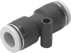 Push-in connector - QB-5/32T-U - Festo Corporation