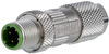 Sensor Connector, 4Pos, Plug, M12, Cable; Product Range Metz Connect - 37AC4283 - Newark, An Avnet Company