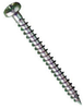 Twin Thread Pozi Round Woodscrews - Zinc Plated - Image