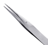 Excelta Three Star Utility Tweezers RR - Straight Strong Tip - 0.03 in Tip Width - 5 1/2 in Length - 0.02 in Thick - EXCELTA RR - R. S. Hughes Company, Inc.