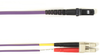 10m (32.8ft) LCMTRJ VT OM2 MM Fiber Patch Cable INDR Zip LSZH -- FOLZH50-010M-LCMT-VT - Image