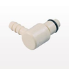 PLC12 Series 1/4 inch Hose Barb Non-Valved Elbow Coupling Insert -- PLC2300412 - Image