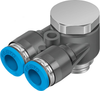 Push-in Y-fitting - QSYLV-G1/2-12 - Festo Corporation