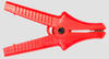 Crocodile clip, red, 11 kV, 32 A - WAKRORE32K09 - Sonel Test