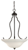Light Uplight Chandelier - F2653/3ORB - Murray Feiss Lighting