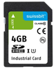Industrial SD Card, S-56, 4 GB, 3D PSLC Flash, -25°C to +85°C - SFSD004GL2AM1TO-E-5E-22P-STD - Swissbit AG