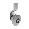 Quarter-Turn Cam Latch, 7 mm Triangle Recess, 0 mm  Grip, Not Sealed, Zinc Alloy, Chrome Plated, Bright - E5-1-021-010 - Southco