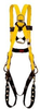 3M Safelight 10651 Yellow Universal Vest-Style Body Harness - Polyester Webbing - 078371-00078 - 078371-00078 - R. S. Hughes Company, Inc.