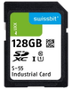 Industrial SD Card, S-55, 128 GB, 3D TLC Flash, -25°C to +85°C - SFSD128GL1AM1MT-E-6F-211-STD - Swissbit AG