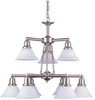 31062-962 Mid. Chandeliers-Glass Down - 716988 - Capital Lighting, Inc.