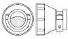 Connector Strain Relief - 206510-1 - TE Connectivity