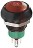 Switch; IP67 Sealed; Pushbutton; Momentary; with Black Actuator - 70066004 - Allied Electronics, Inc.