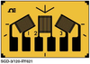 Compact Geometry Strain Delta Rosette -- SGD-1/120-RY621 - Image