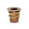 E-Z Hex™ Threaded Insert for Soft Wood - Flanged - 10-32 x 10mm -- 901032-10