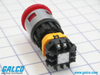 IDEC Pushbutton Illuminated - XN4E-LL422Q4MR - Galco Industrial Electronics