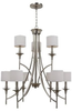 31952-962 Mid. Chandeliers-Drum Shades - 605239 - Capital Lighting, Inc.