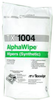 ITW Texwipe Alphawipe White Polyester Wipe - Bag - 300 wipes per bag - 4 in Overall Length - TX1004 - TX1004 - R. S. Hughes Company, Inc.