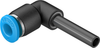 Push-in L-connector - QSML-4H - Festo Corporation