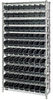 Open Wire Shelving, 12Shelves, 88Bin/blk; Shelving Unit Type Quantum Storage - 42AC7013 - Newark, An Avnet Company