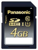 Sdhc Card, Uhs-1, Class 10, 4Gb, Pslc; Blank Media Flash Memory Type Panasonic - 65AH2064 - Newark, An Avnet Company