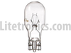 10-Watt Mini-Brite Incandescent T5 Wedge Clear -- L-630 - Image