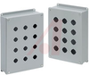 ENCLOSURE;PUSH BUTTON;(1) 22.5MM HOLE;4.5LX3.47WIN;STEEL;GRAY -- 70067014