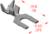 Spade Terminal - 04322 - ETCO Incorporated