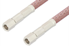 SMC Plug to SMC Plug Cable 24 Inch Length Using RG142 Coax - PE3490-24 - Pasternack