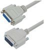 Deluxe Molded D-Sub Cable, HD26 Male / Female, 10.0 ft - HAD00004-10F - MilesTek Corporation