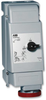 Conn, Mains Socket, 16A, 250V, Blue; Current Rating Abb - 41X2756 - Newark, An Avnet Company