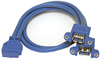 Cable Assy, Usb Rcpt-Conn, 500Mm Rohs Compliant Startech - 32AK9673 - Newark, An Avnet Company