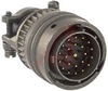 connector,straight plug w/cable clamp,class e,size 16,22#20&1#16 solder pin cont - 70009844 - Allied Electronics, Inc.