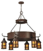 Large Chandeliers-Glass Shade - 10011 - Light Center (The)