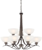 190104715 Mid. Chandeliers-Glass Up - 347242 - Capital Lighting, Inc.